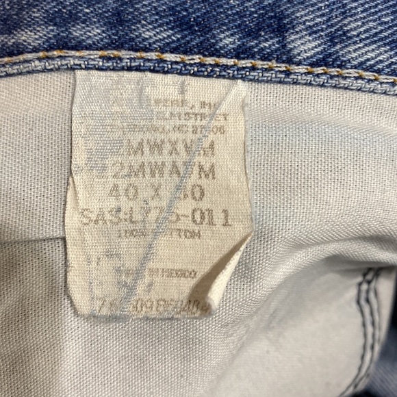 Twenty X Men’s 22MWXVM No.22 Original Jean Worn Condition 40/30 - Picture 7 of 7